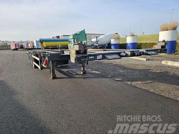 Groenewegen 30 CC -14-27 | container chassis 40, 2 x 20 ft 20 Containerframe semi-trailers