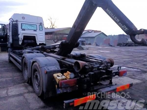 MAN TGS 26.460 +Meiller RS21 Hook lift trucks