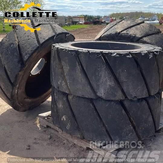 Brawler Solid Pneumatic Tires Wheeled excavators