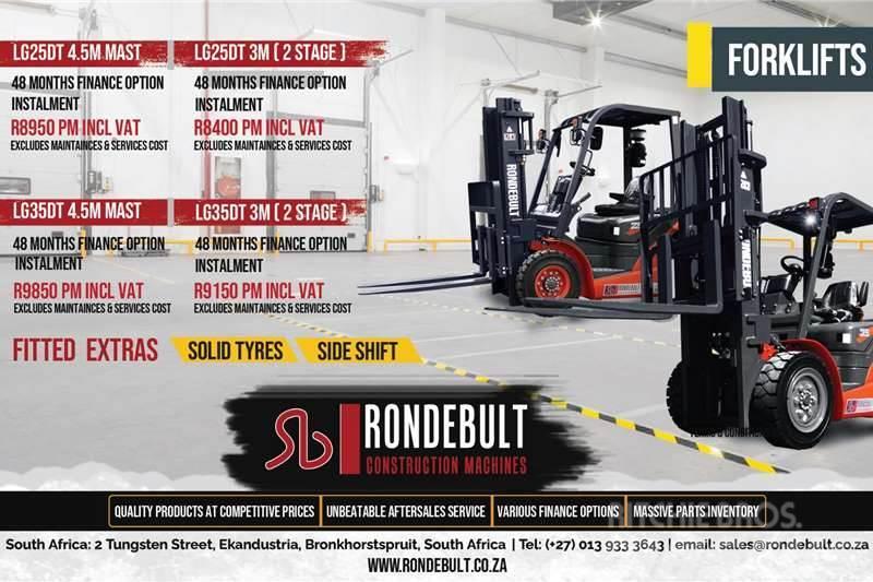  Rondebult LG25DT FORKLIFT Forklift trucks - others