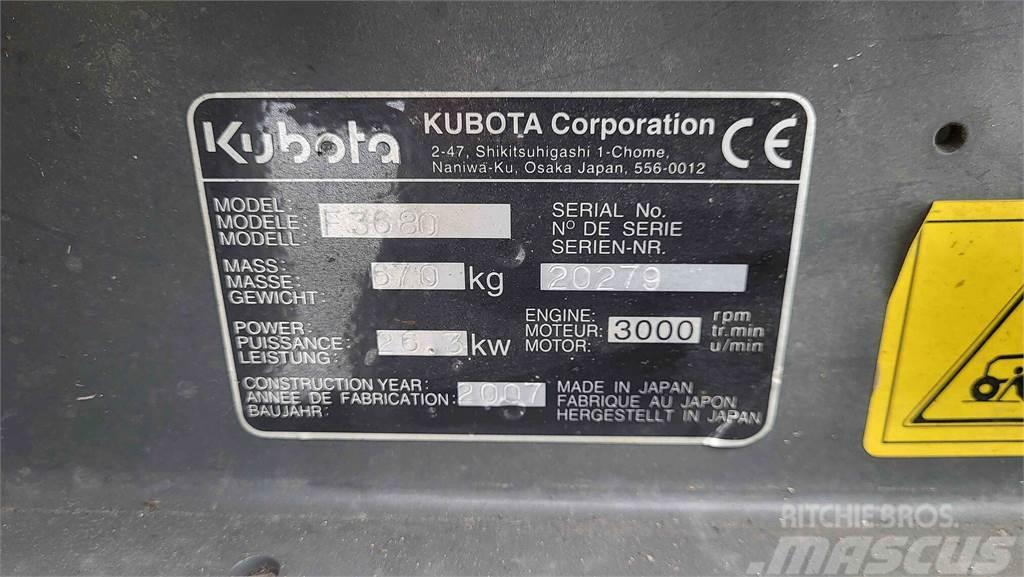 Kubota F3680 Mowers