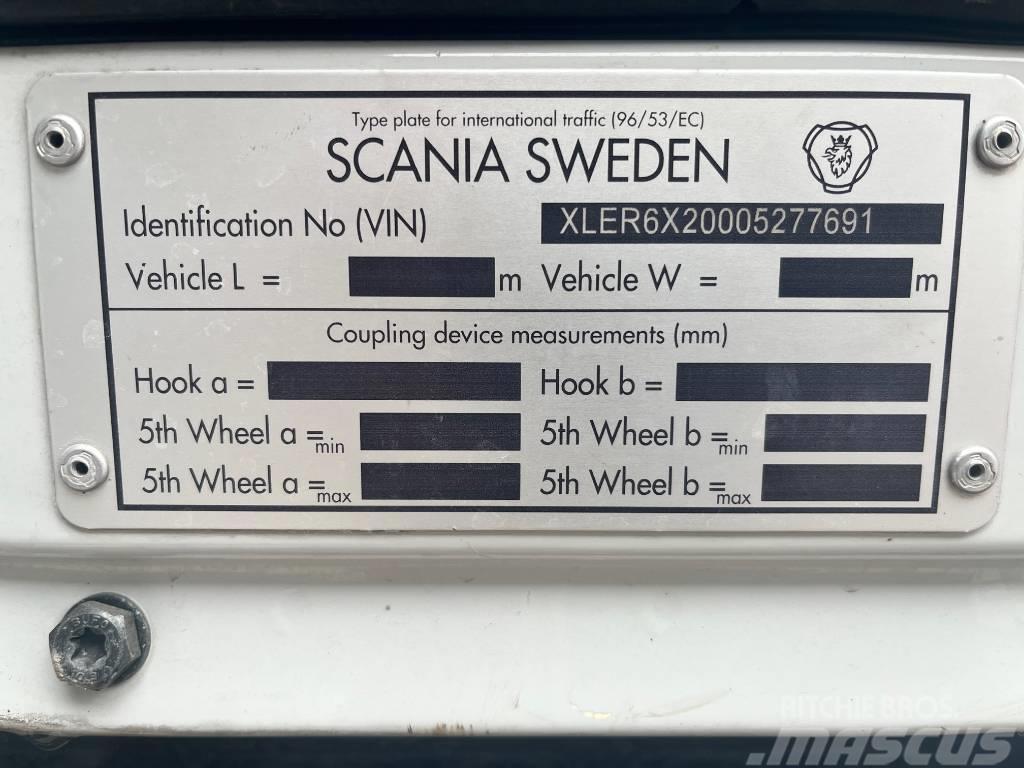 Scania R 480 XPI  HDS-Effer 655S Rough terrain cranes