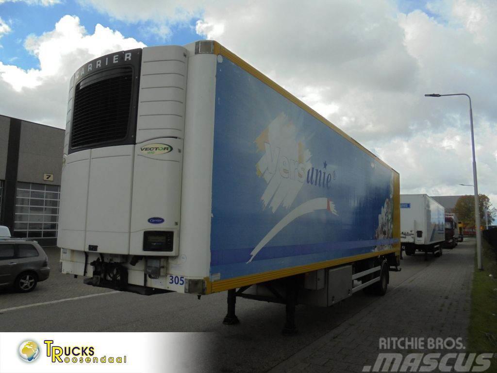 Vogelzang V0-STG + 1 Axle + Dhollandia Lift + Carrier Vector Temperature controlled semi-trailers