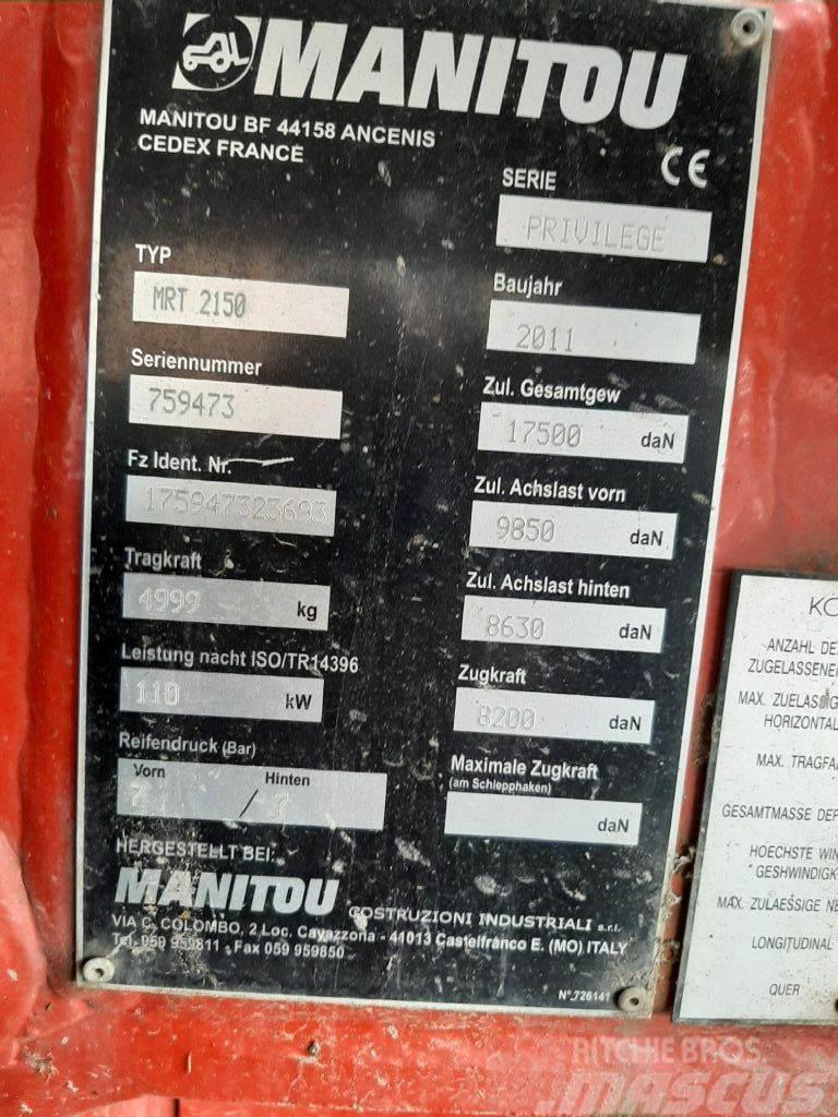 Manitou MRT 2150 Priv Telescopic handlers