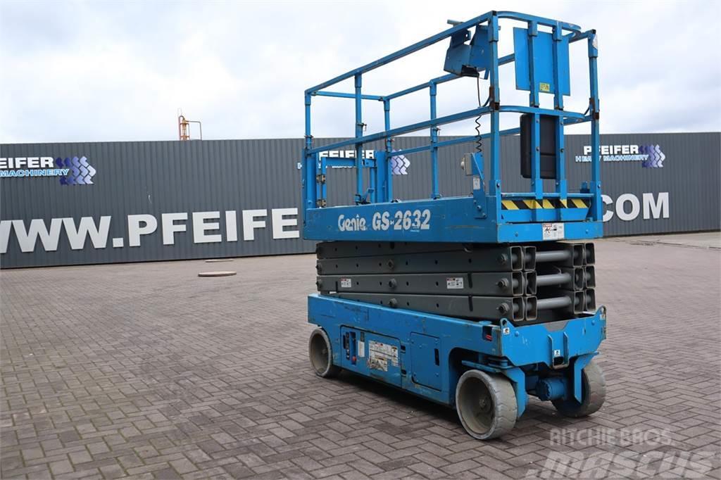 Genie GS2632 Electric, Working Height 10m, 227kg Capacit Scissor lifts