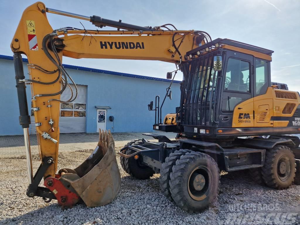 Hyundai HW160 Wheeled excavators
