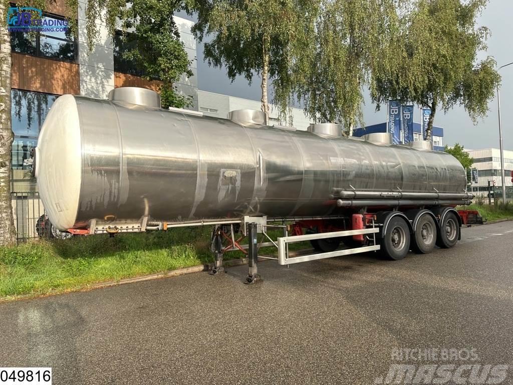 Magyar Chemie 32500 Liter, Pump Tanker semi-trailers