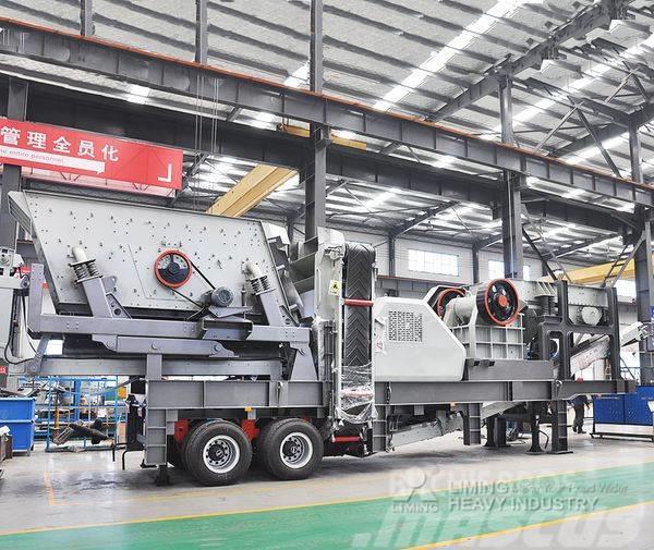 Liming PE600*900 mobile jaw crusher with diesel engine Mobile crushers