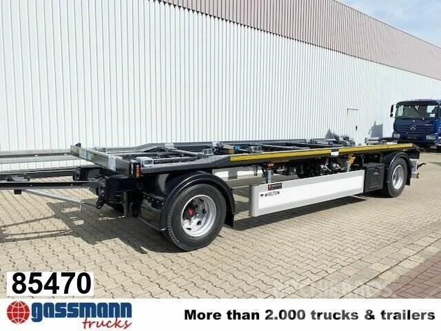 Wielton PS2P70B Abrollanhänger bis 7,25 m Behälter, 8x Other trailers