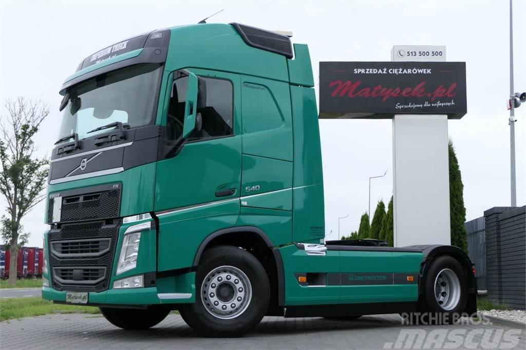 Volvo FH 540 / GLOBETROTTER / I-PARK COOL / EURO 6 / 201 Tractor Units