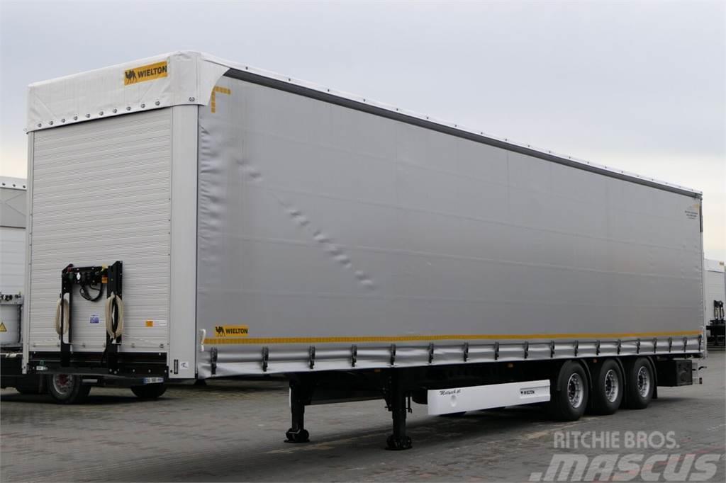 Wielton CURTAINSIDER / MEGA / BRAND NEW - 2022 YEAR / LIFT Curtainsider semi-trailers