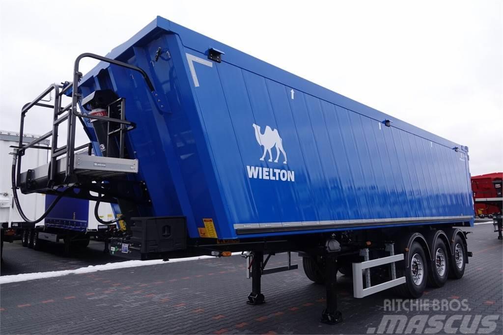 Wielton NOWA 2024 R / WYWROTKA 44 M3 /  MULDA ALUMINIOWA / Tipper semi-trailers