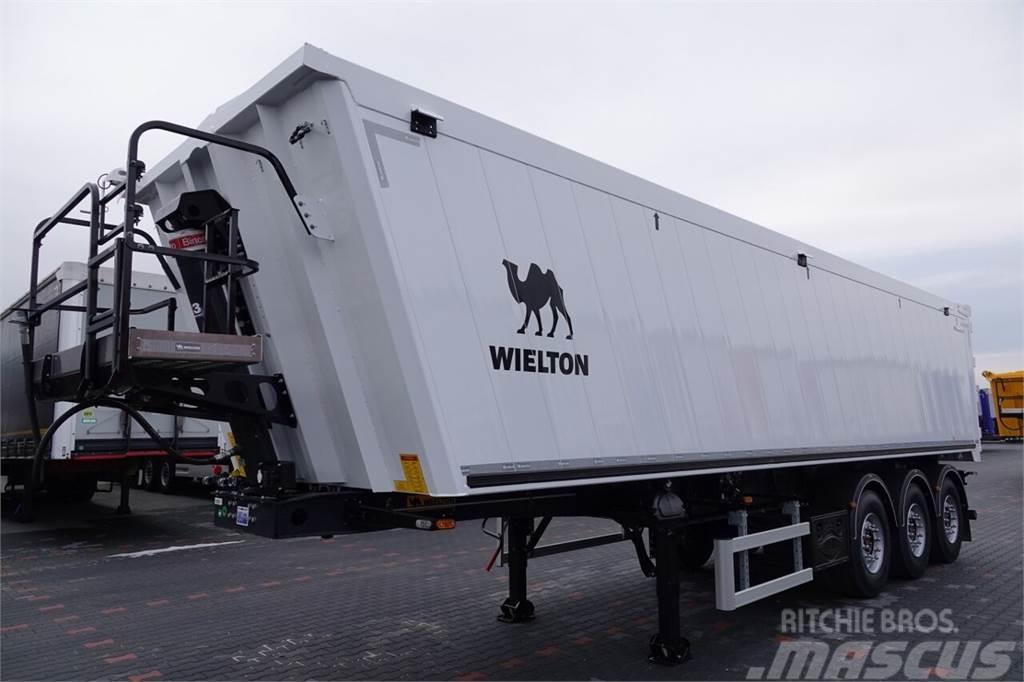 Wielton NOWA 2024 R / WYWROTKA 47 M3 /  MULDA ALUMINIOWA / Tipper semi-trailers