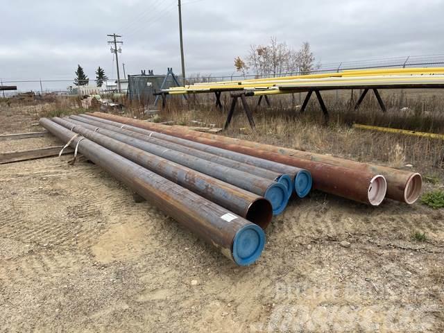  Quantity of (7) 40 ft x 12 in Steel Pipe Irrigation systems