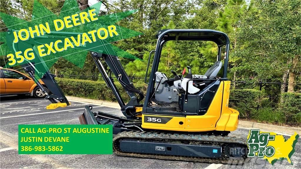John Deere 35G ANGLE BLADE Mini excavators < 7t (Mini diggers)