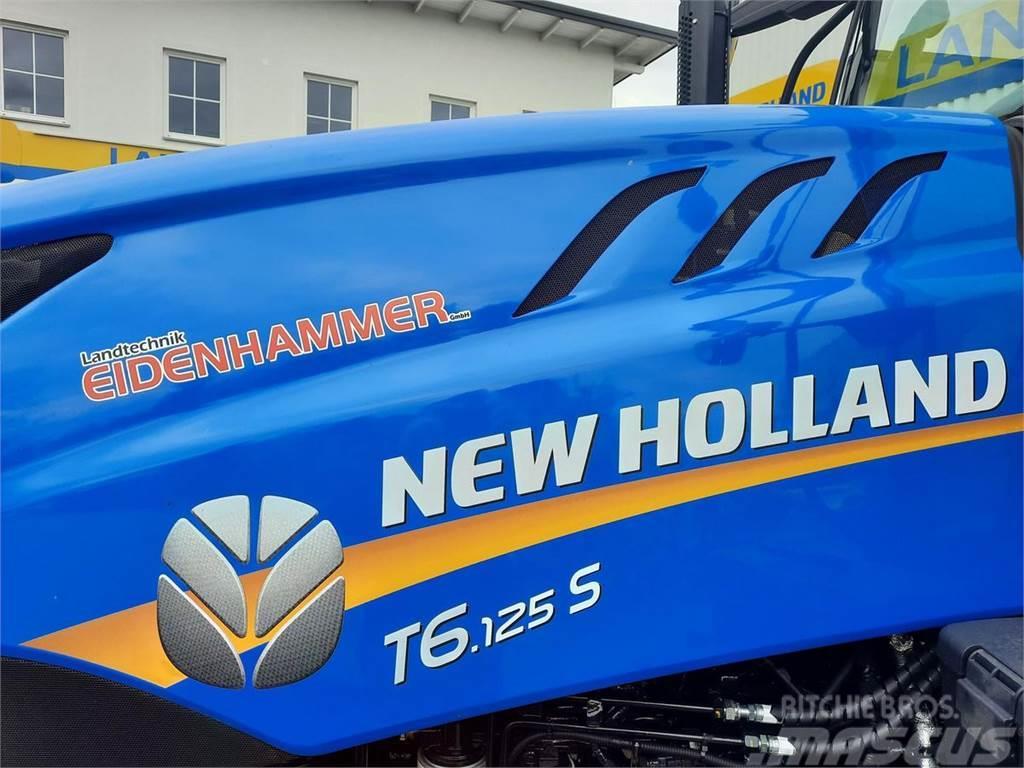 New Holland T6.125 S Electro Command Deluxe Tractors