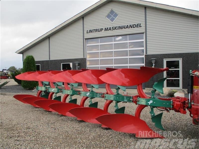 Kverneland ES 100-200-28 6 furet plov med stort landhjul. NY  Reversible ploughs