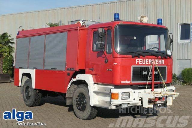 MAN 19.372 4x4, Feuerwehr, Rosenbauer, Allrad, 370PS Other trucks