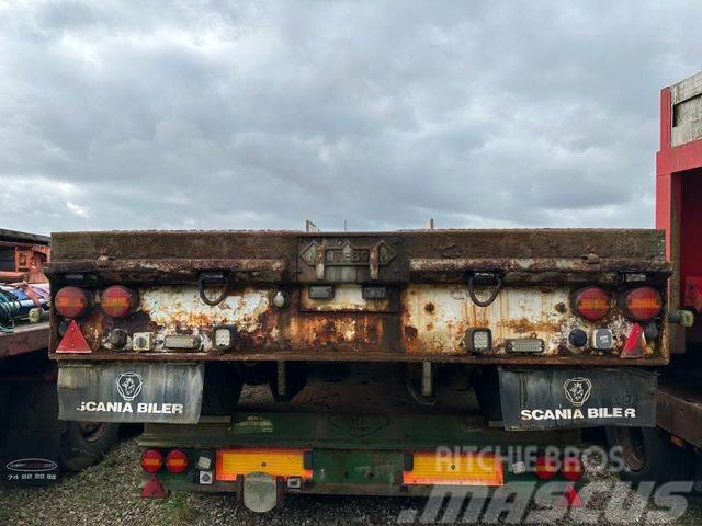 Nooteboom Tieflader / Zwangslenkung / Ausziehbar Low loader-semi-trailers