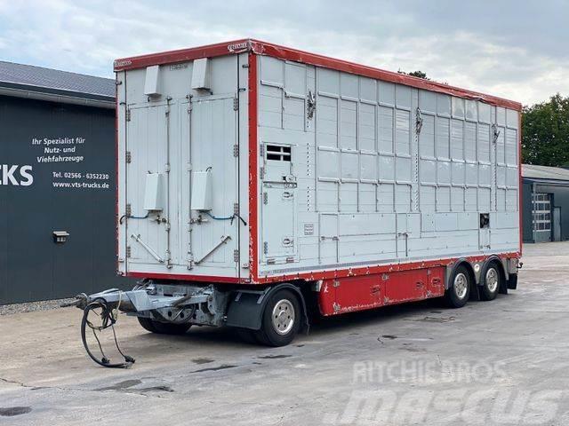 Pezzaioli RBA 31 3.Stock m. Hubdach &amp; Tränke Animal transport trailers