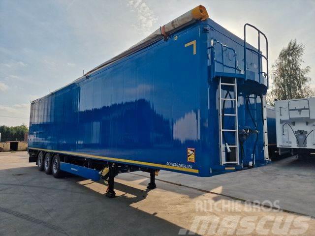 Schwarzmüller Walkingfloor 92m3 Floor 8mm 2018 year Box body semi-trailers