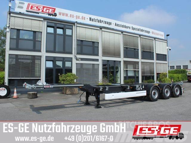Wielton 3-Achs-Containerchassis - multifunktional Low loader-semi-trailers