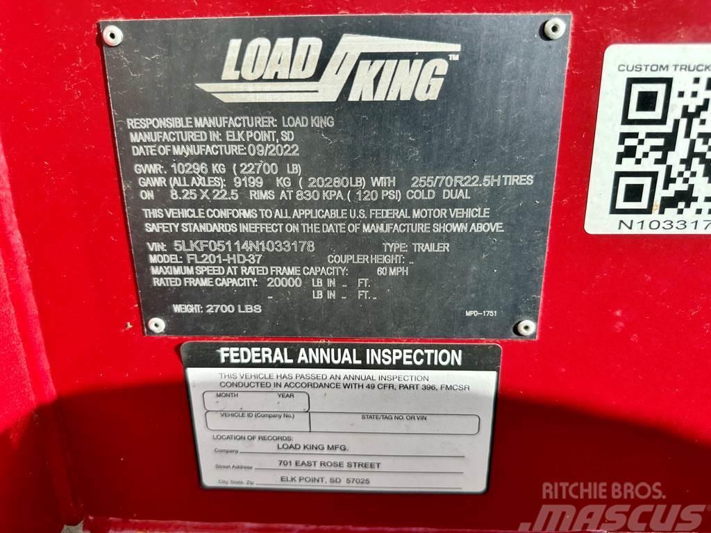 Load King FL201-HD-37 Axles