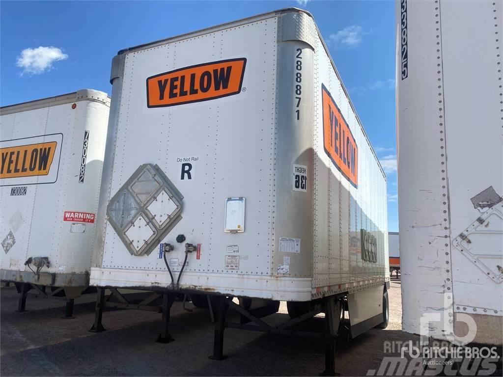 Hyundai 28 ft x 102 in S/A Box body semi-trailers