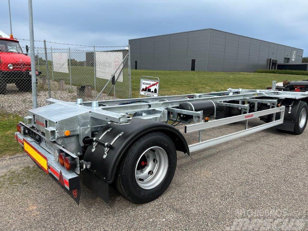 Hangler ZWP-H 200 Jumbo-Z -20 ton Containerframe trailers