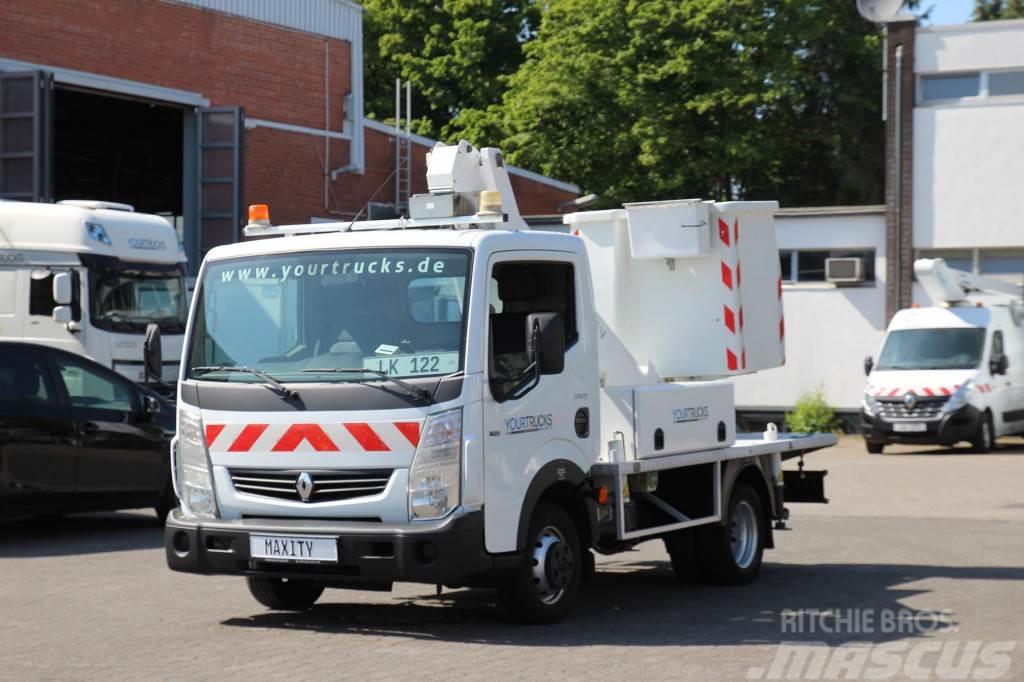Renault Maxity 100TVL 10m 2 Pers.-Korb Klima nur 390h! Truck & Van mounted aerial platforms
