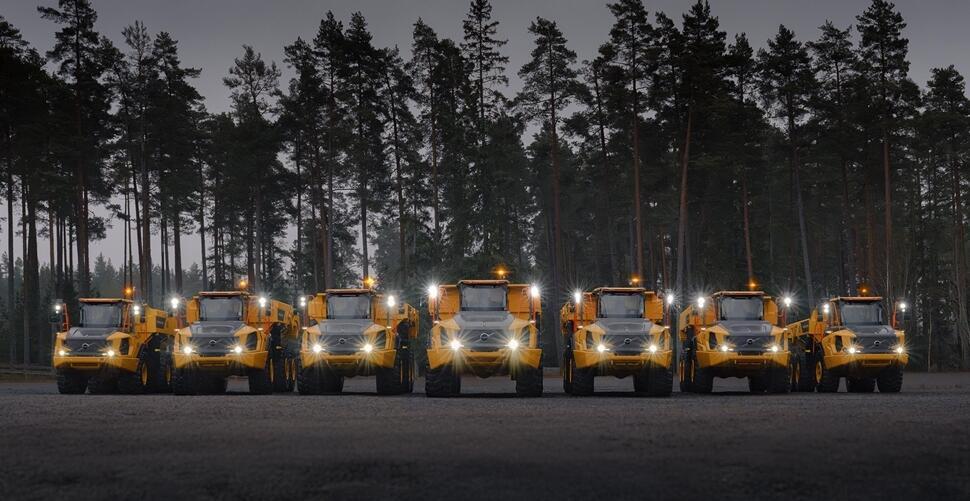 Novos dumpers articulados Volvo CE: mais potentes e eficientes!