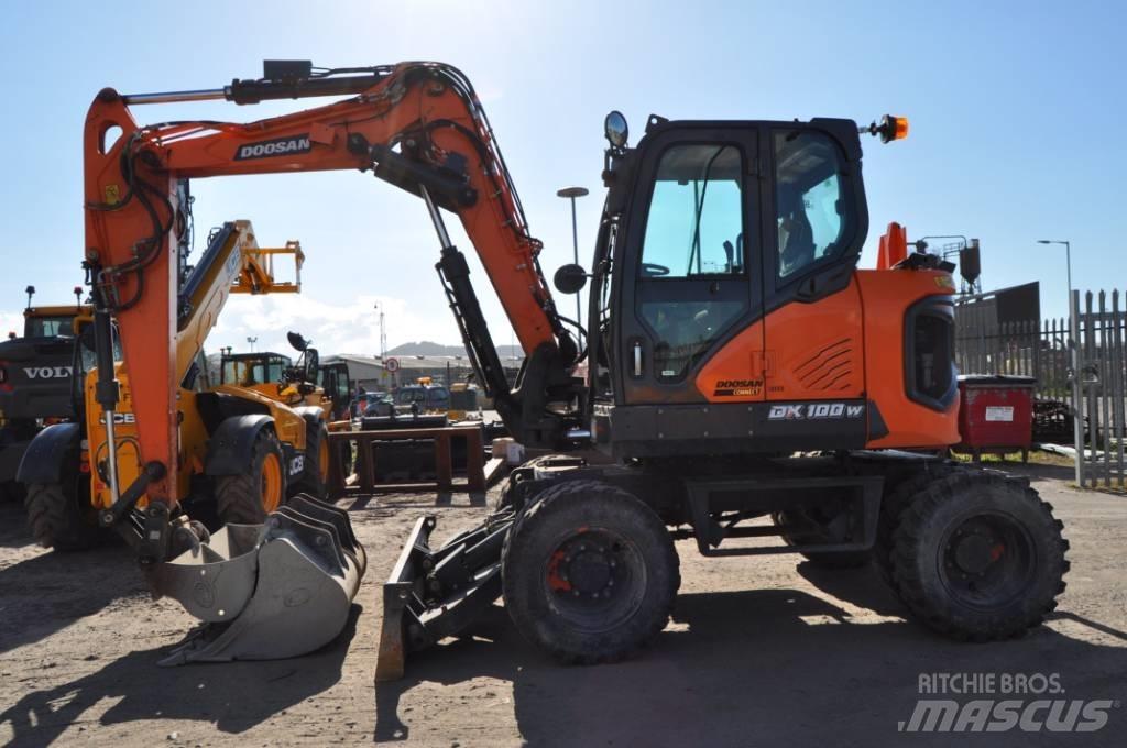 Doosan DX 100-7 Escavadoras de rodas