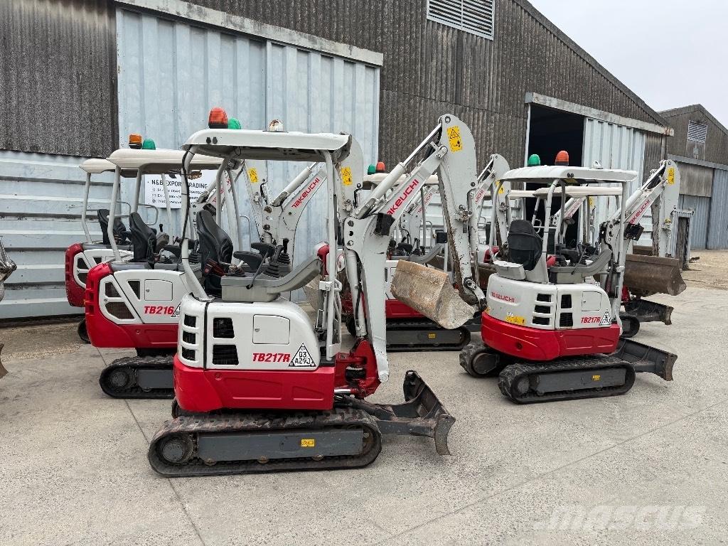 Takeuchi TB 217 R Mini Escavadoras <7t