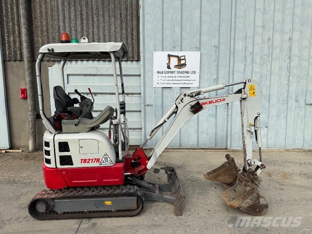 Takeuchi TB 217 R Mini Escavadoras <7t