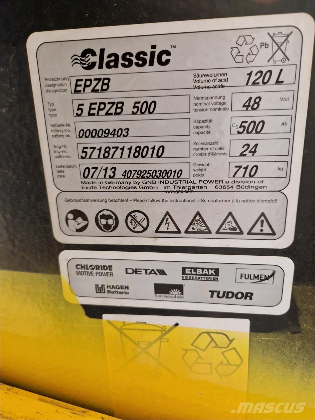 Atlet AS1N1L15T Empilhadores eléctricos