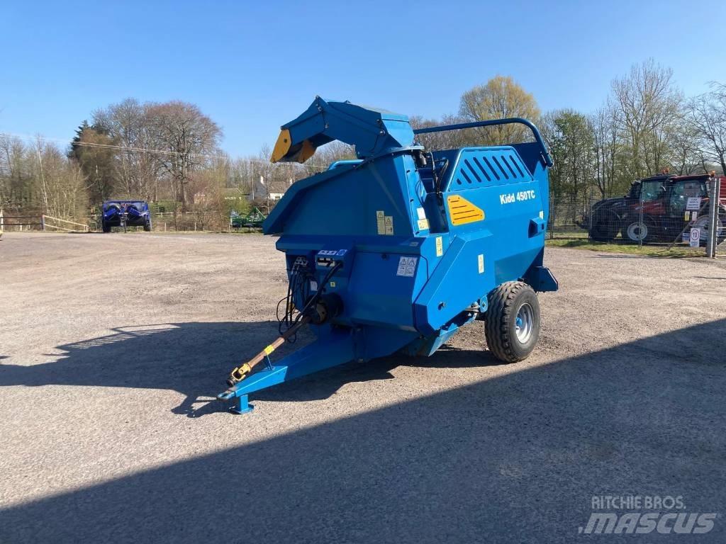  KIDD 450 TC Cortadores, moinhos e desenroladores de fardos