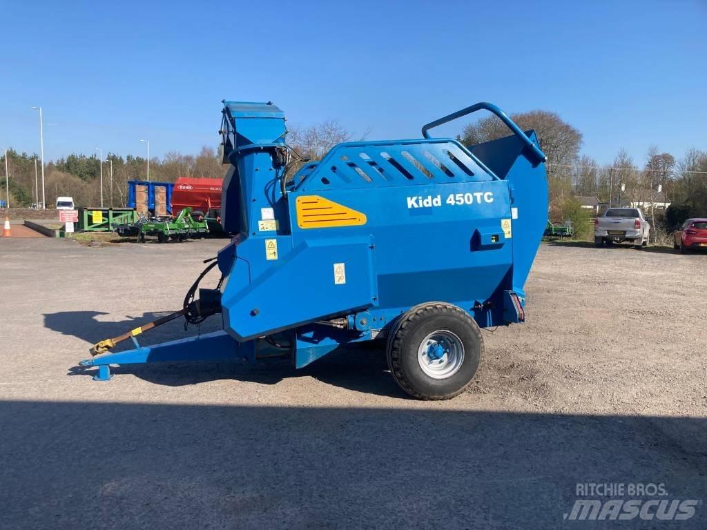  KIDD 450 TC Cortadores, moinhos e desenroladores de fardos
