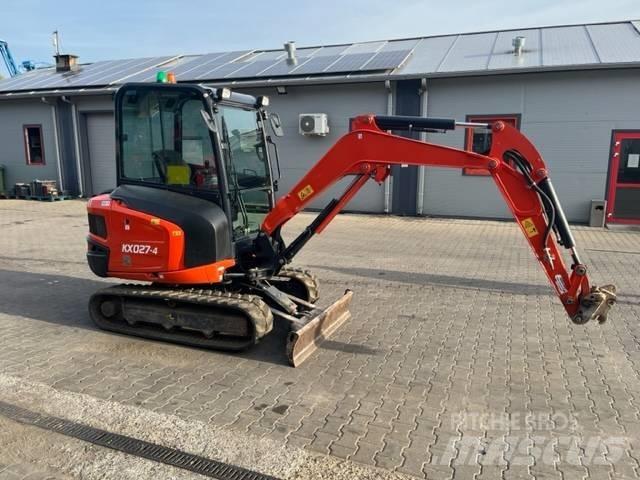 Kubota KX 027 Mini Escavadoras <7t