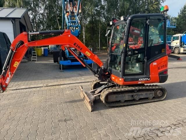 Kubota KX 027 Mini Escavadoras <7t