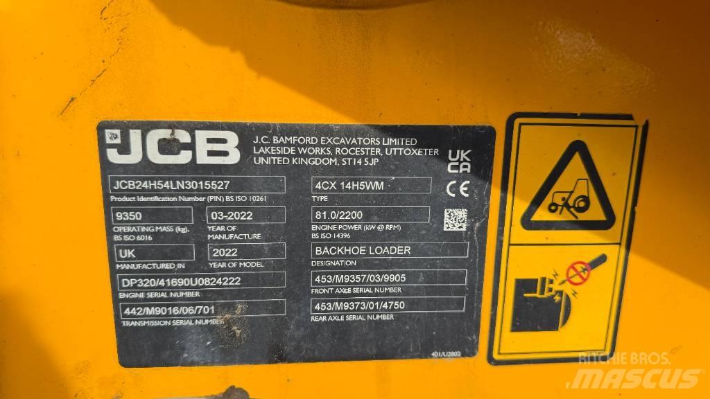 JCB 4 CX Pro Retroescavadoras