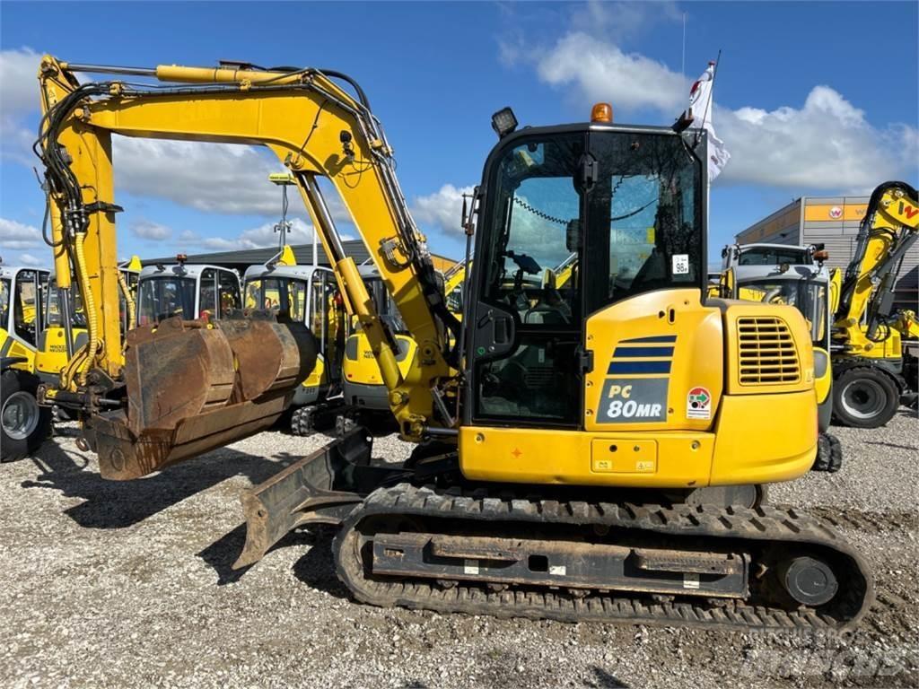 Komatsu PC80 MR Escavadoras Midi 7t - 12t