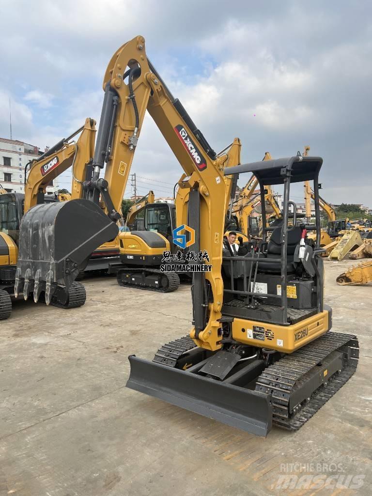 XCMG XE 26 U Mini Escavadoras <7t
