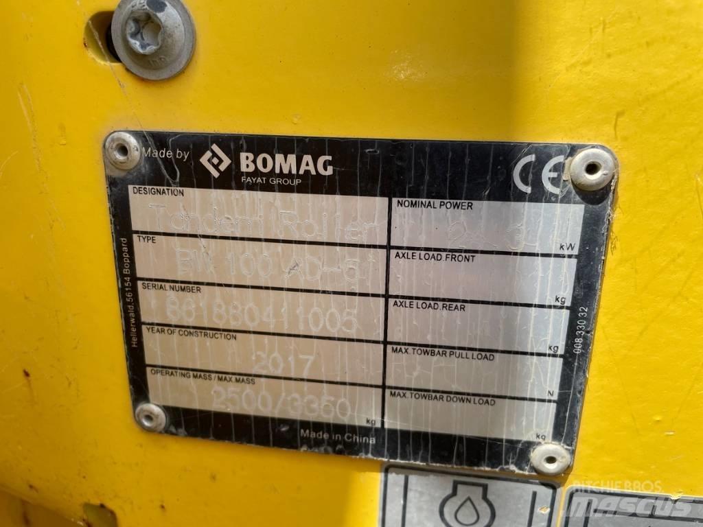 Bomag BW 100 AD-5 Cilindros Compactadores tandem