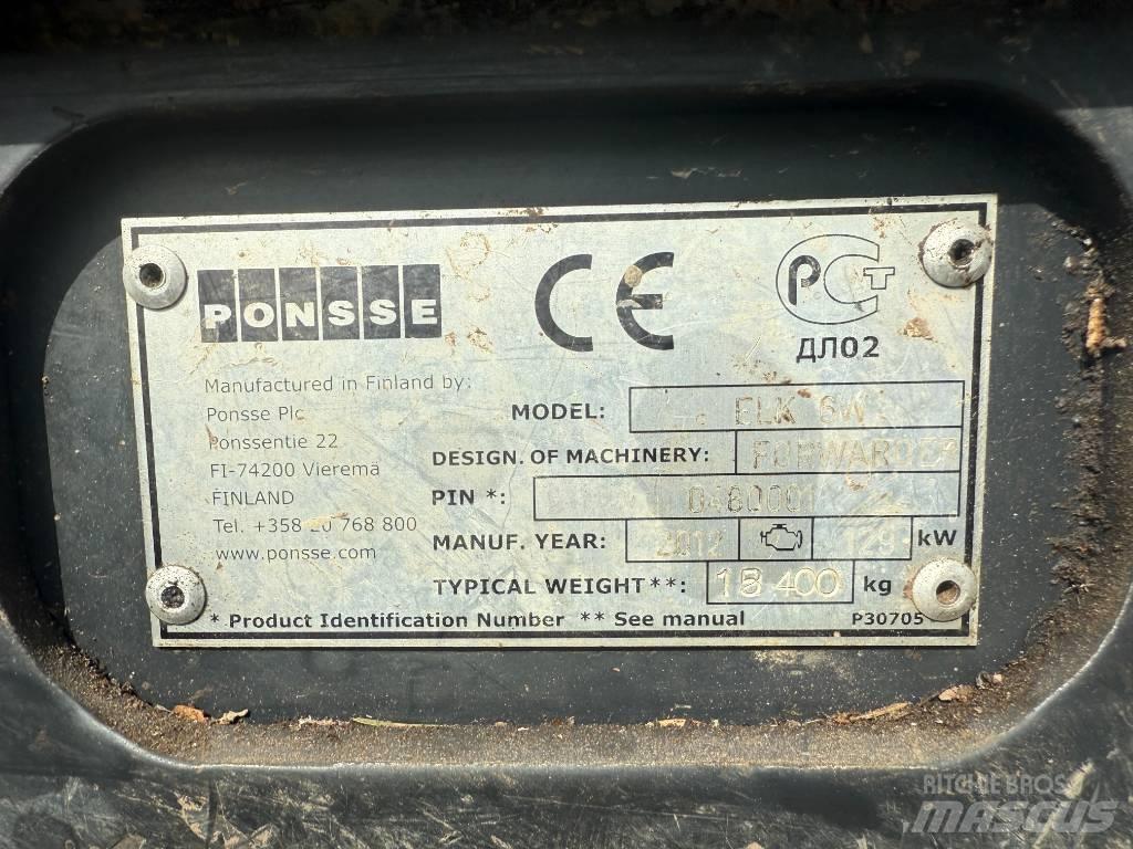 Ponsse ELK 8W Forwarders florestais