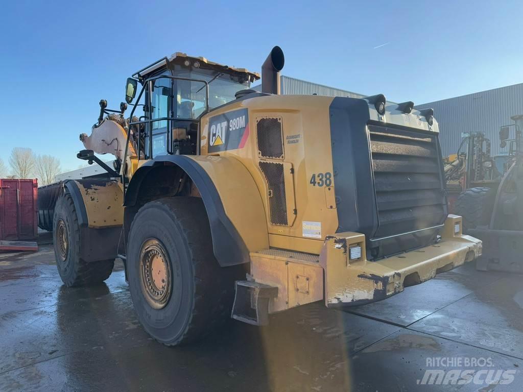 CAT 980M Pás carregadoras de rodas
