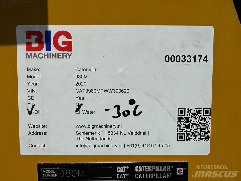CAT 980M Pás carregadoras de rodas