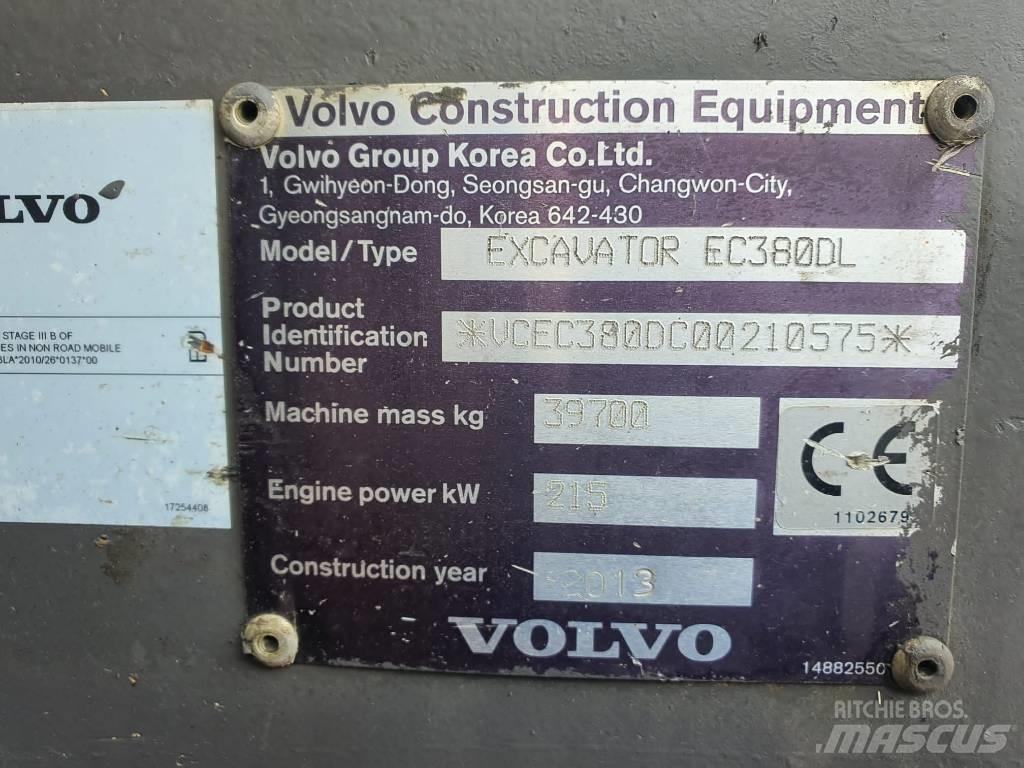 Volvo EC 380 D L Escavadoras de rastos