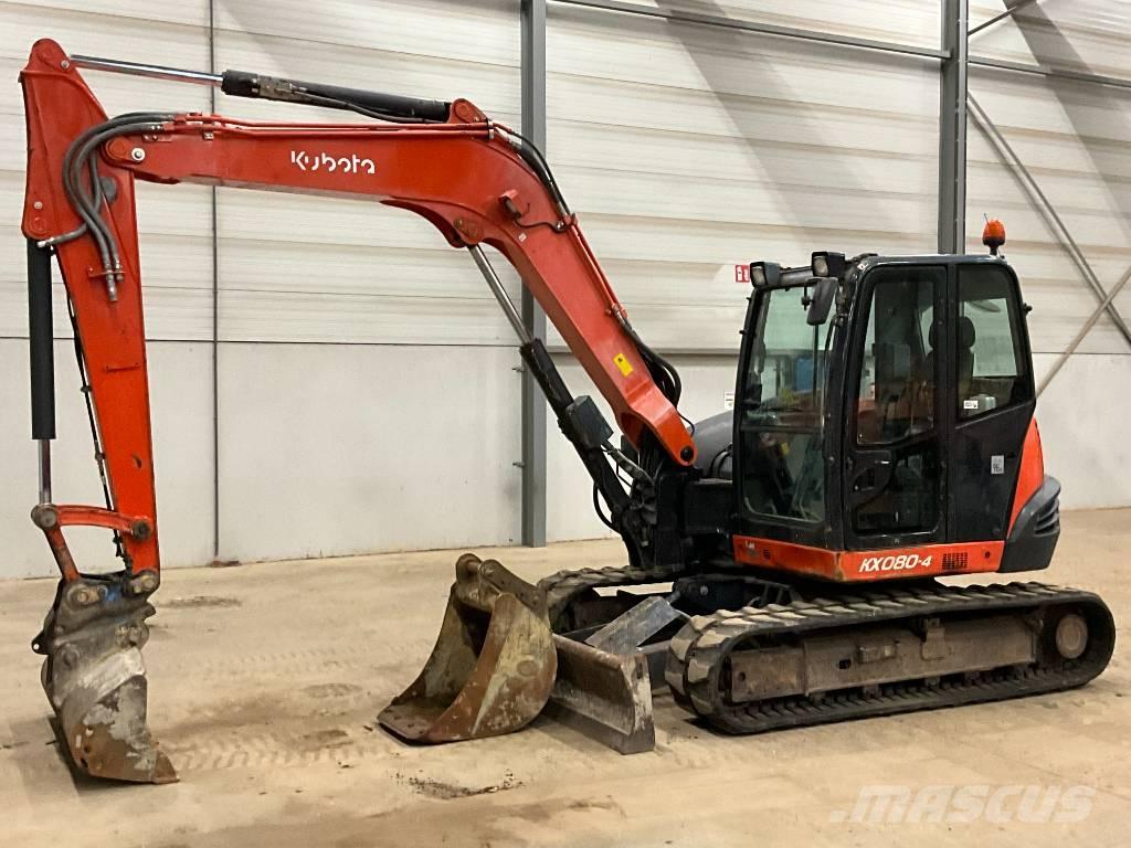 Kubota KX 080-4 Escavadoras Midi 7t - 12t