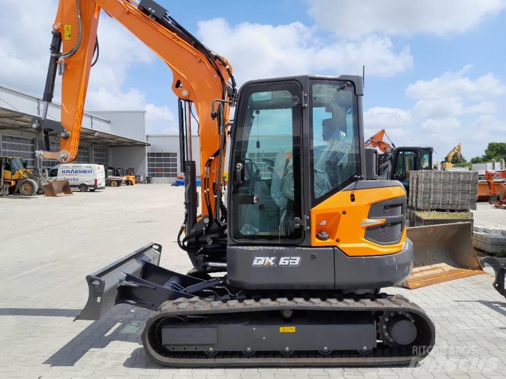 Doosan DX 63-7 Mini Escavadoras <7t