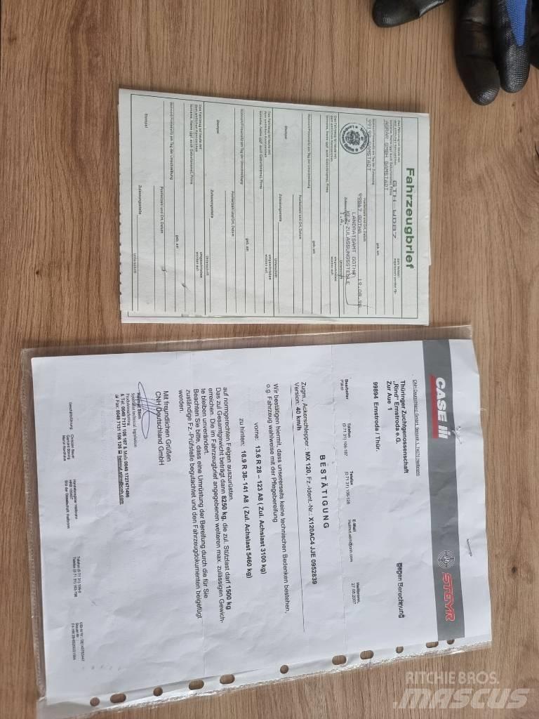 CASE MX 120 Tratores Agrícolas usados